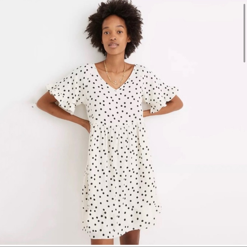 Madewell Polk a dot dress